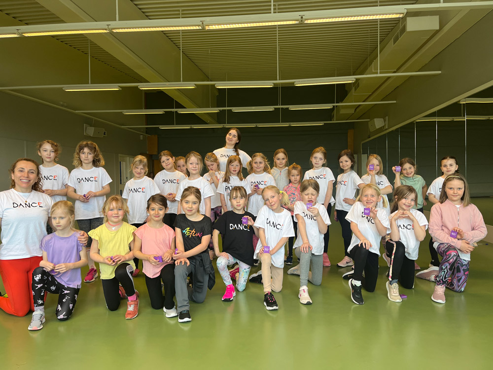 Showdans med barn